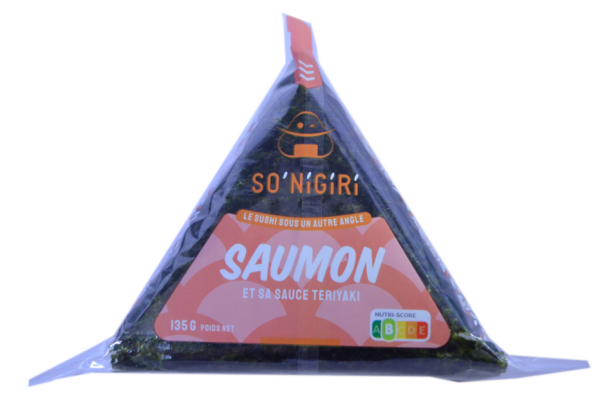 SO'NiGiRi Saumon et sa sauce teriyaki EAN 3775000099923 détouré